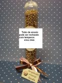 Tubo de ensaio 8mm com tempero ou chá