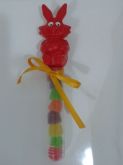 Canudo de Coelho de Goma