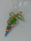 Mini cenoura de confete
